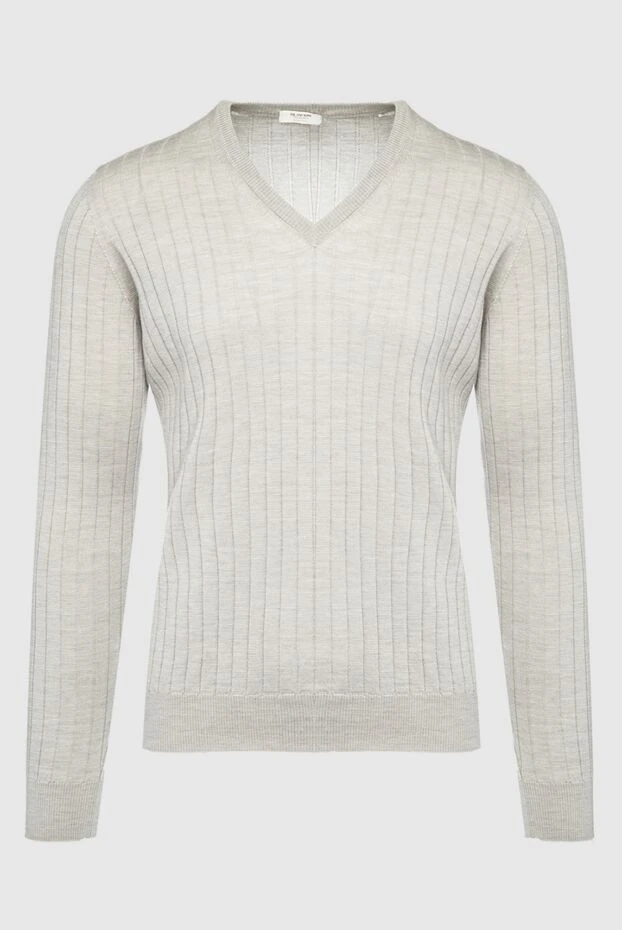 Bilancioni man jumper in cashmere, silk and wool white for men buy with prices and photos 139773 - photo 1