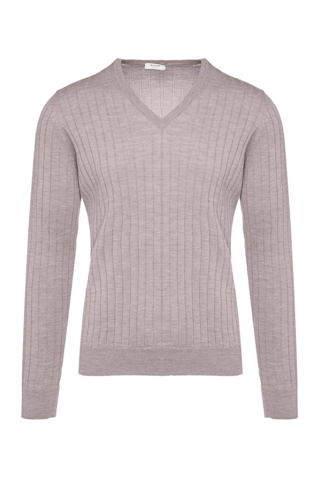 Bilancioni cashmere, silk and white wool jumper for men 139773 - photo 1