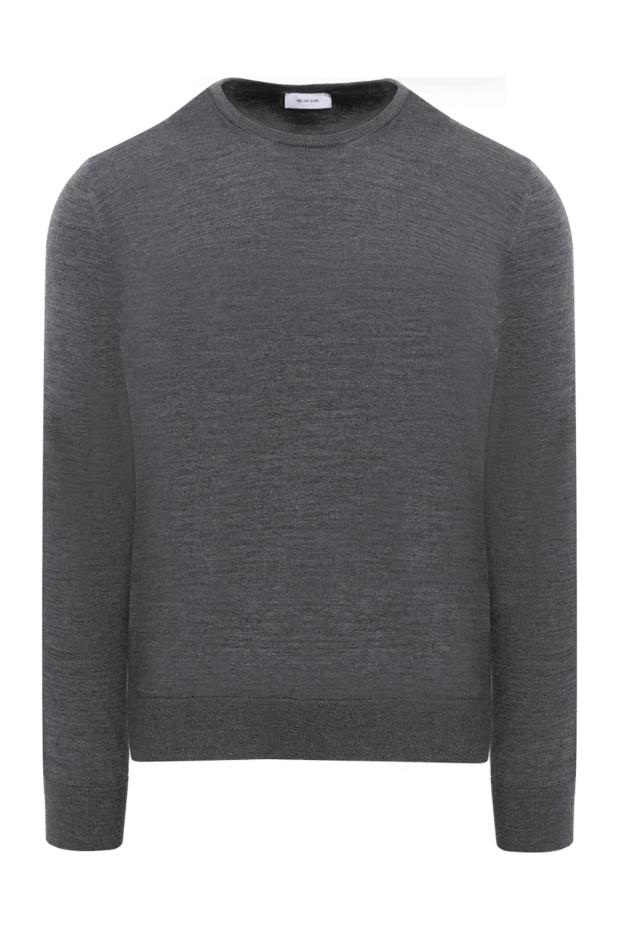 Bilancioni man gray cashmere jumper for men buy with prices and photos 139792 - photo 1