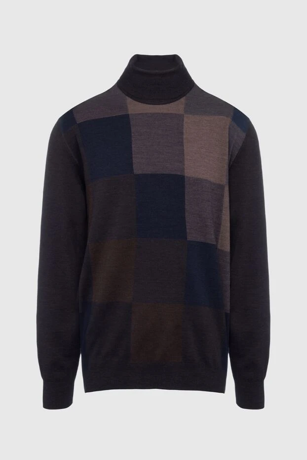 Bilancioni man brown wool turtleneck jumper for men buy with prices and photos 139813 - photo 1