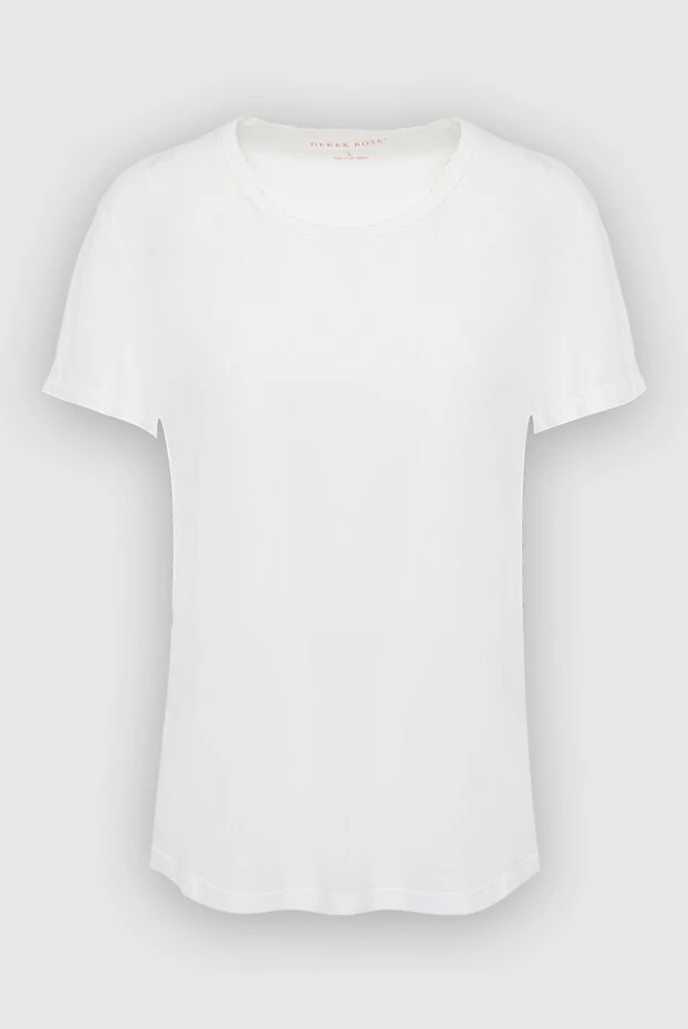 Derek Rose женские футболка из хлопка белая женская купить с ценами и фото 139861 - фото 1
