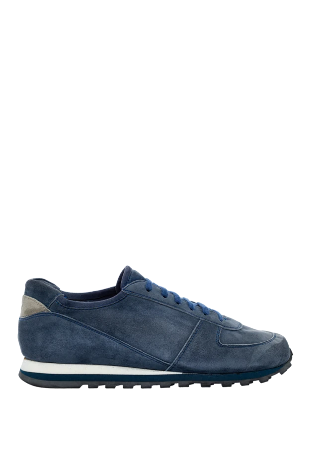 Andrea Ventura man blue suede sneakers for men buy with prices and photos 139942 - photo 1