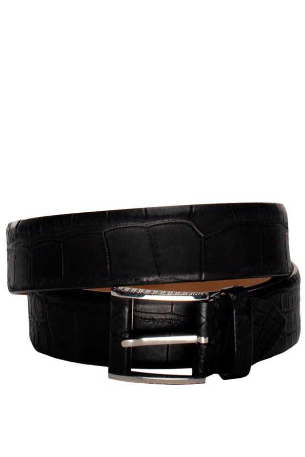 Roger Pinault man black crocodile leather belt for men buy with prices and photos 139955 - photo 1