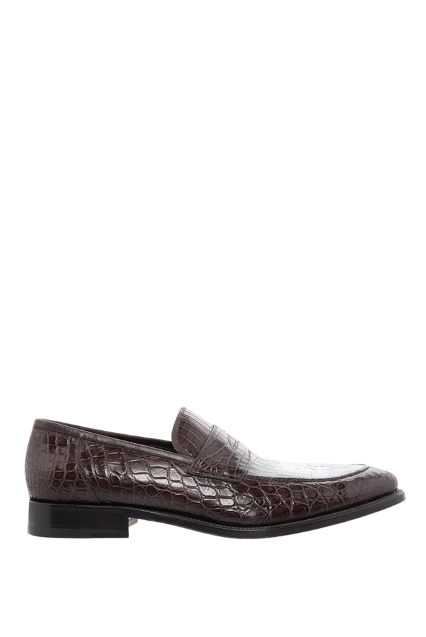 Dami man brown crocodile leather loafers for men buy with prices and photos 139963 - photo 1