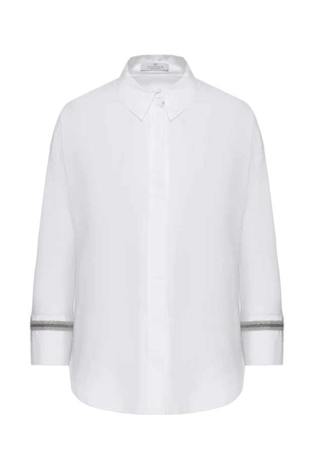 Panicale жіночі блуза з бавовни біла жіноча купити фото з цінами 139974 - фото 1