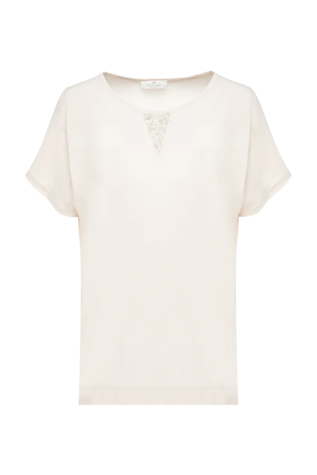 Panicale жіночі блуза з шовку біла жіноча купити фото з цінами 139989 - фото 1