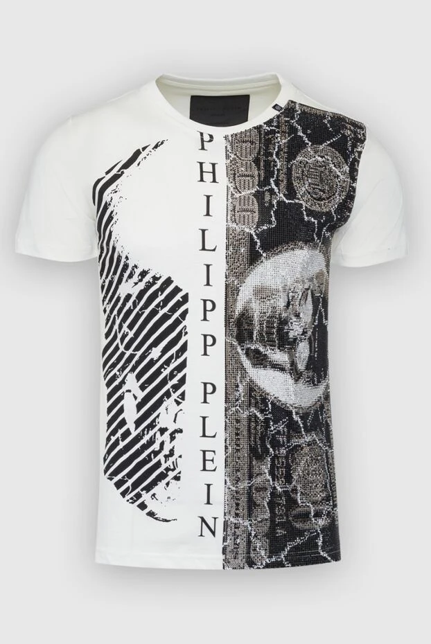 Philipp Plein man white cotton t-shirt for men buy with prices and photos 140013 - photo 1