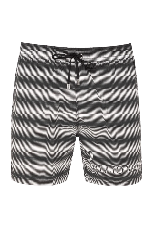 Billionaire man men's gray polyamide beach shorts buy with prices and photos 140056 - photo 1
