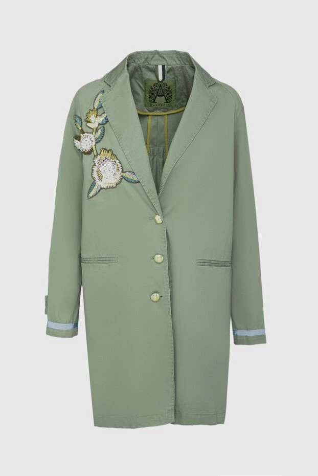 Alessandra Chamonix woman women's cotton green raincoat buy with prices and photos 140177 - photo 1