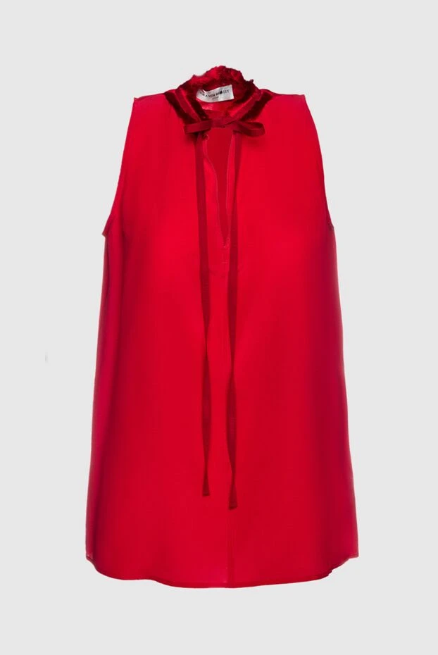 Amanda Wakeley woman red silk blouse for women 140223 - photo 1