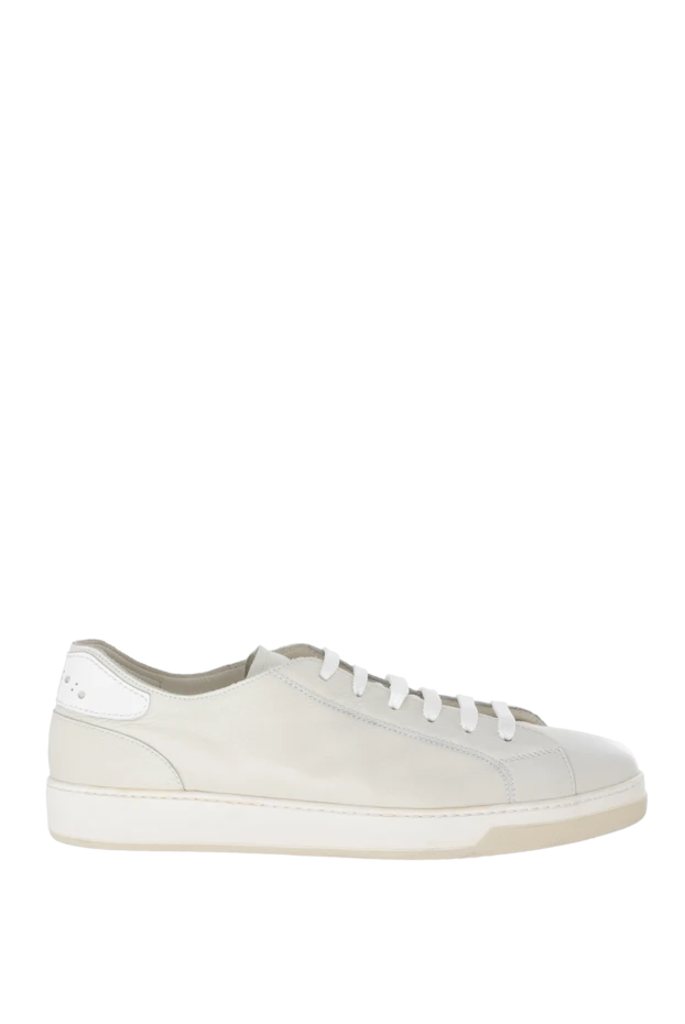 Doucal`s man white leather sneakers for men buy with prices and photos 140243 - photo 1
