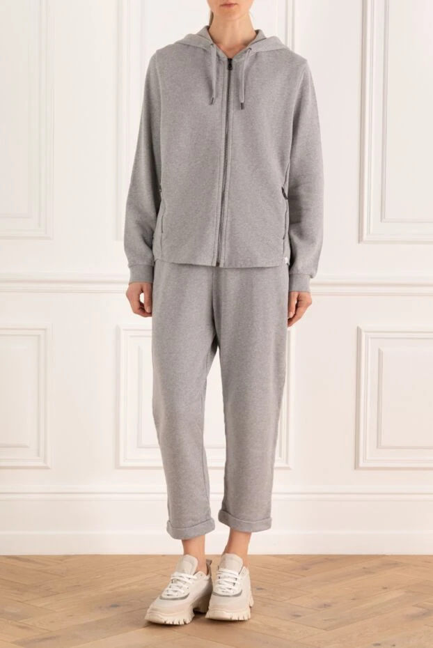 Derek Rose woman women's cotton sports suit, gray buy with prices and photos 140253 - photo 2