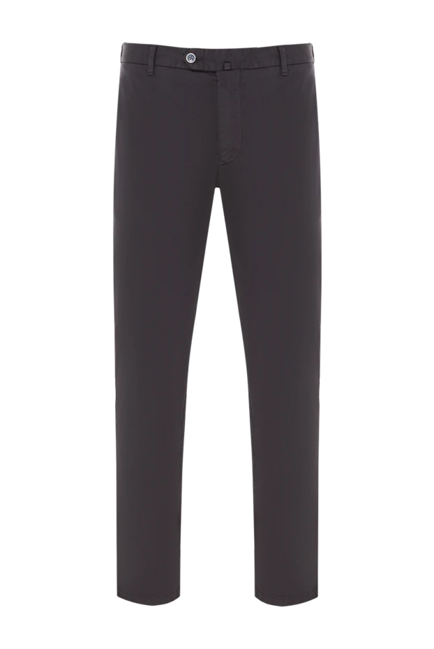 Lubiam чоловічі штани світло-синього відтінку з натуральної тканини 140282 - фото 1