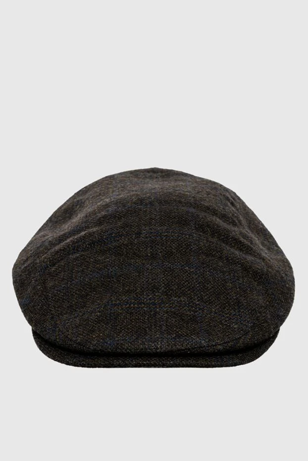 Kiton man gray cashmere cap for men 140325 - photo 1