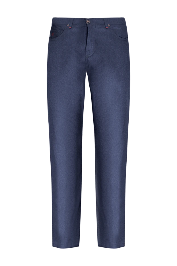 Marco Pescarolo man men's gray wool trousers 140343 - photo 1