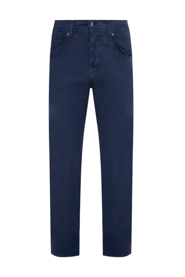 Marco Pescarolo man men's blue trousers 140345 - photo 1