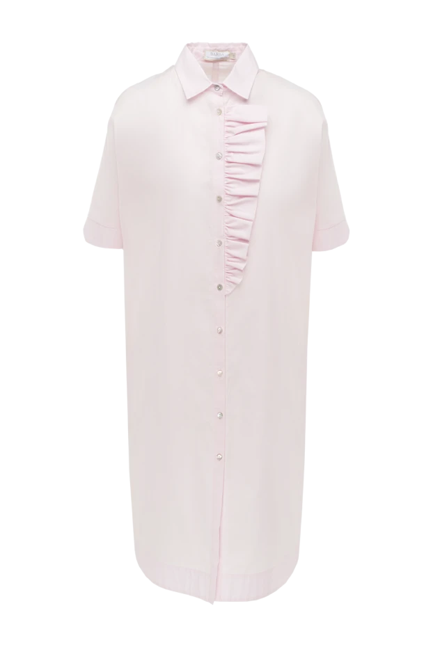 Barba Napoli жіночі сукня з бавовни рожева жіноча купити фото з цінами 140390 - фото 1