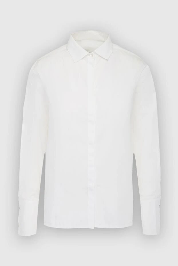 Barba Napoli woman white cotton shirt for women 140393 - photo 1