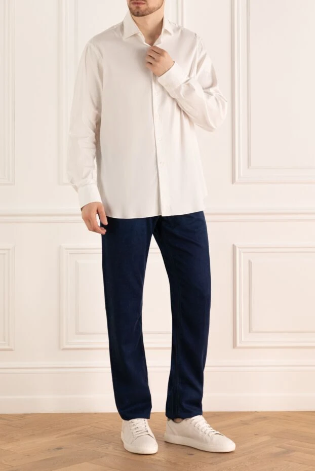 Lyocell blue jeans for men - photo 2