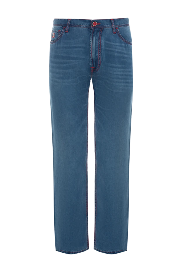 Stefano Ricci джинсы из лиоцела синие мужские 140404 - фото 1