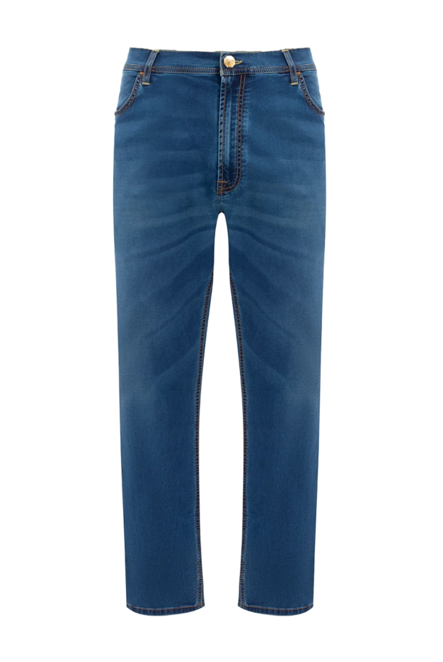 Stefano Ricci джинсы из хлопка синие мужские 140411 - фото 1