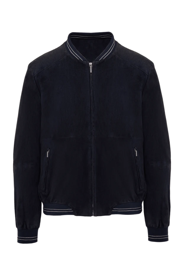 Cesare di Napoli мужские куртка замшевая черная мужская купить с ценами и фото 140495 - фото 1
