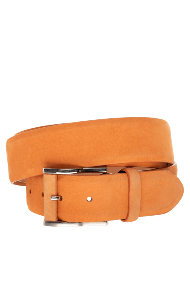Cesare di Napoli man orange nubuck belt buy with prices and photos 140515 - photo 1