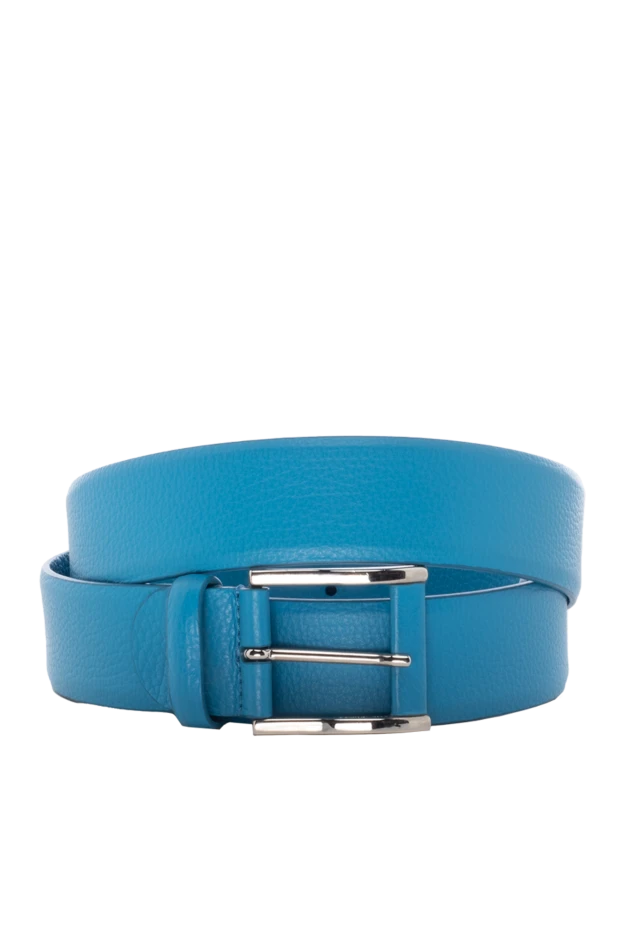 Cesare di Napoli man blue leather belt for men buy with prices and photos 140534 - photo 1