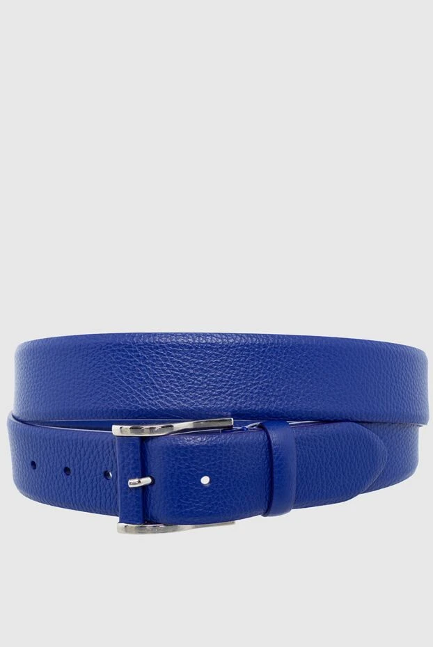 Cesare di Napoli man leather belt blue for men buy with prices and photos 140540 - photo 1