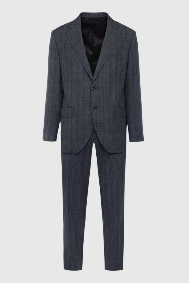 Lubiam man gray wool men's suit buy with prices and photos 140547 - photo 1