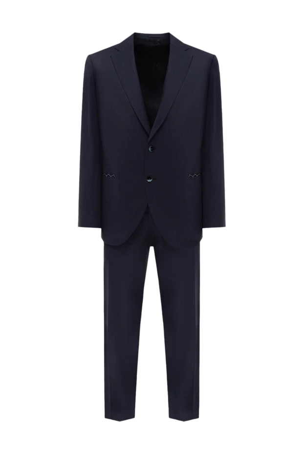 Lubiam мужские костюм мужской из шерсти серый купить с ценами и фото 140567 - фото 1