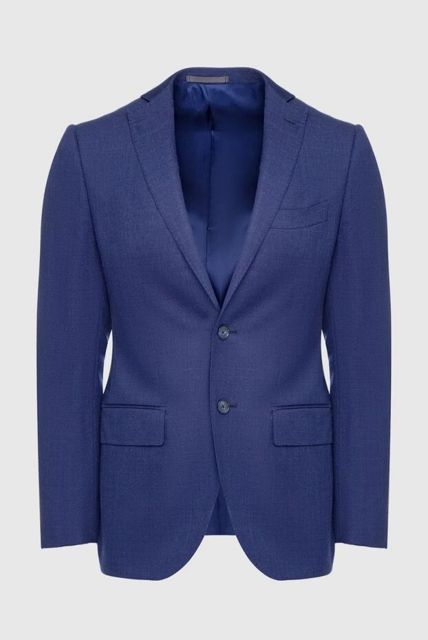 Lubiam man blue wool jacket for men 140584 - photo 1