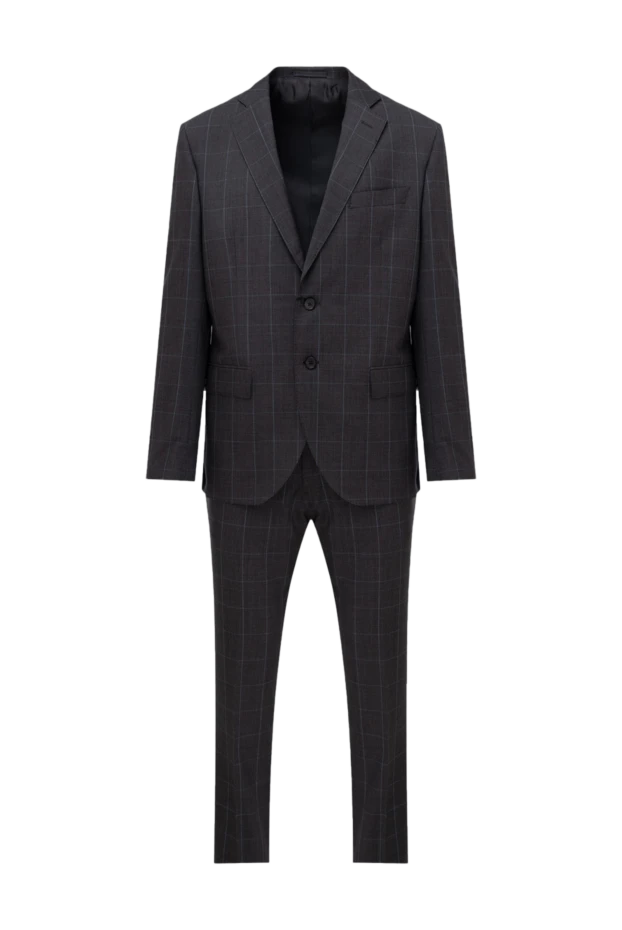 Lubiam man gray wool men's suit buy with prices and photos 140586 - photo 1