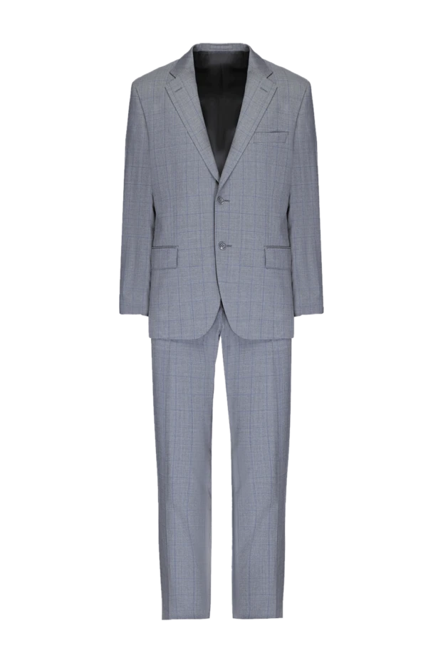 Lubiam man gray wool men's suit 140587 - photo 1