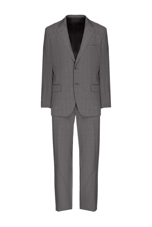 Lubiam men's suit made of gray wool 140587 - photo 1