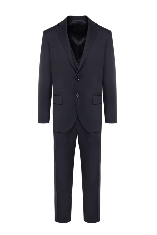 Lubiam men's suit made of gray wool 140592 - photo 1