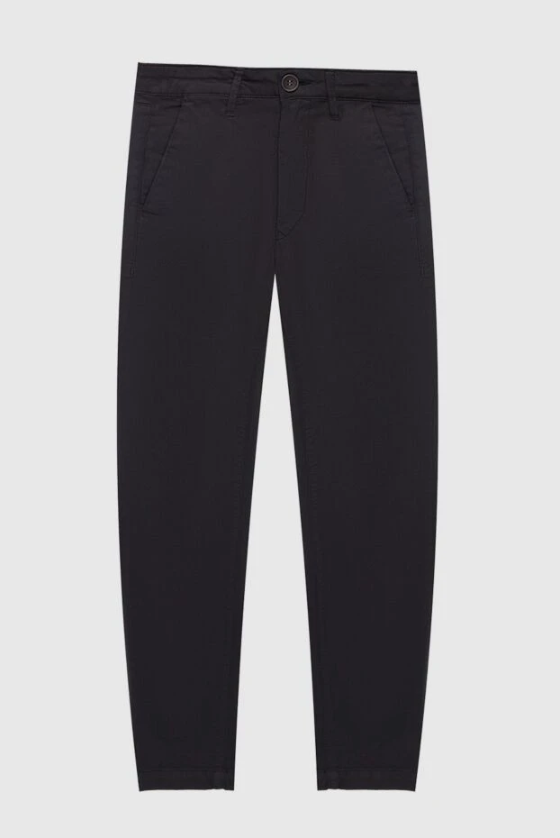 Barba Napoli woman black cotton trousers for women buy with prices and photos 140674 - photo 1