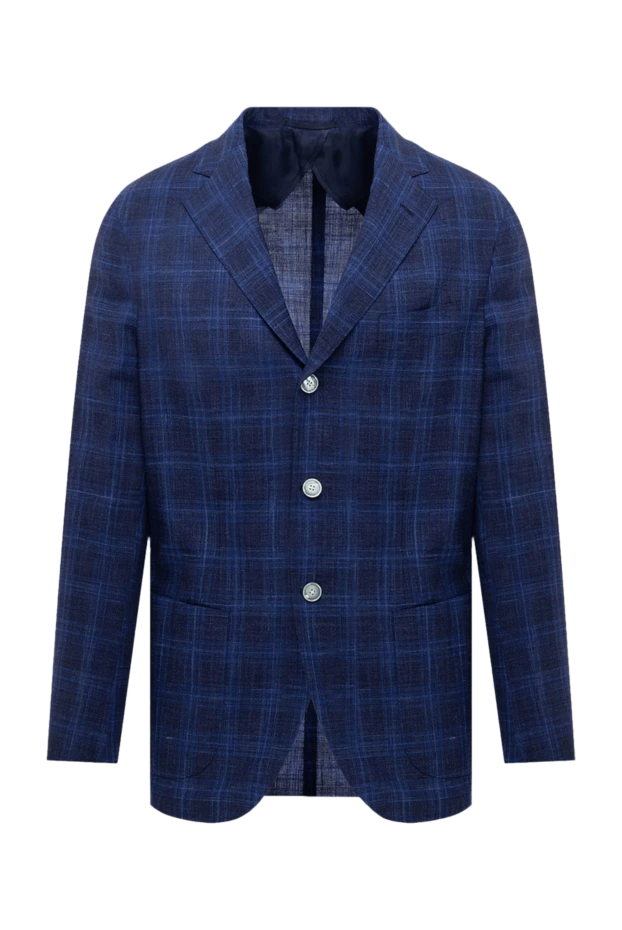 Barba Napoli мужские пиджак синий мужской купить с ценами и фото 140687 - фото 1
