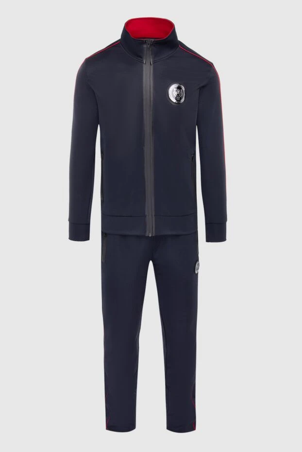 Plein Sport man men's sports suit made of cotton and polyester, blue buy with prices and photos 140735 - photo 1