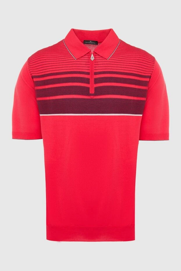 Matt Chaz red silk polo for men 196538 - photo 1
