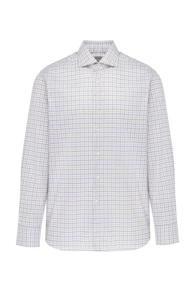 Alessandro Gherardi мужские сорочка из хлопка белая мужская купить с ценами и фото 140752 - фото 1