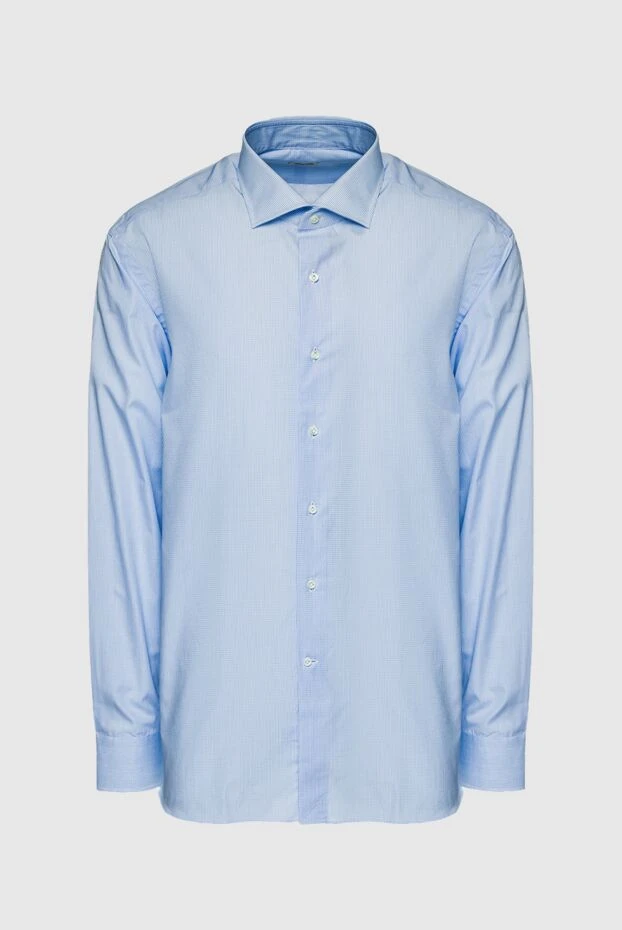 Alessandro Gherardi man blue cotton shirt for men buy with prices and photos 140771 - photo 1