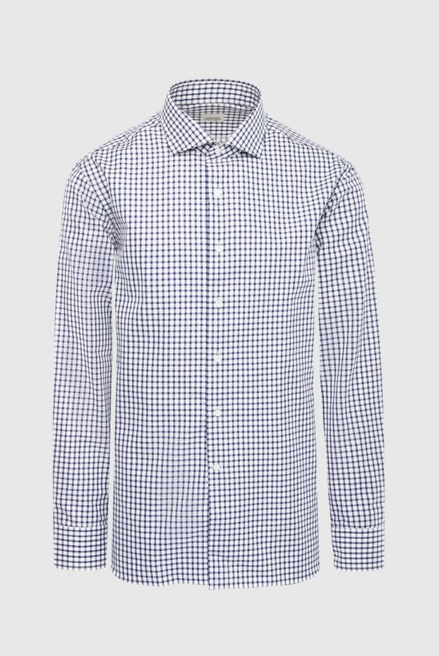 Alessandro Gherardi мужские сорочка из хлопка белая мужская купить с ценами и фото 140773 - фото 1