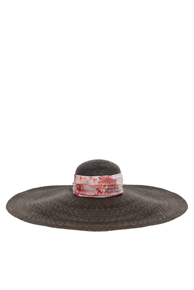 Roberto Cavalli женские шляпка из соломки черная женская купить с ценами и фото 140780 - фото 1