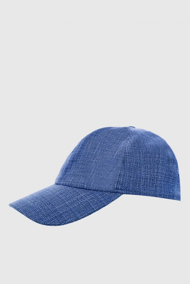 Portaluri man blue viscose cap for men 140805 - photo 3