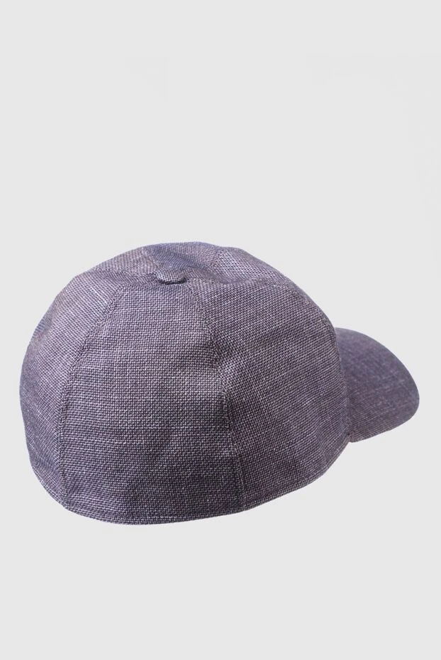 Portaluri man blue viscose cap for men 140805 - photo 3