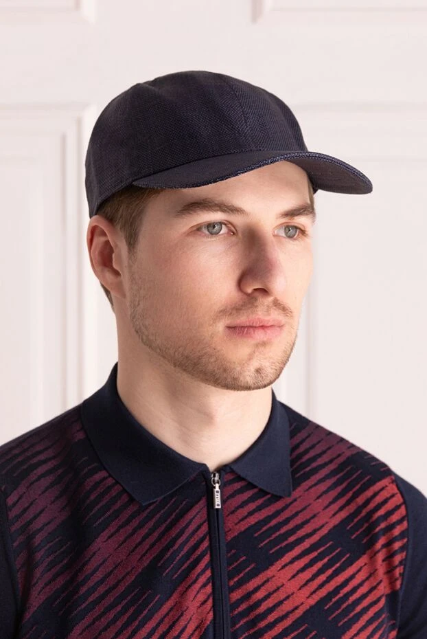 Portaluri man blue viscose cap for men buy with prices and photos 140805 - photo 2