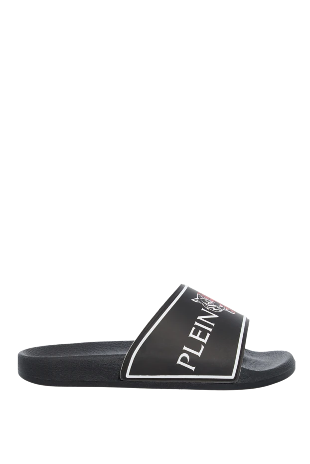 Plein Sport black polyester slippers for men 140811 - photo 1