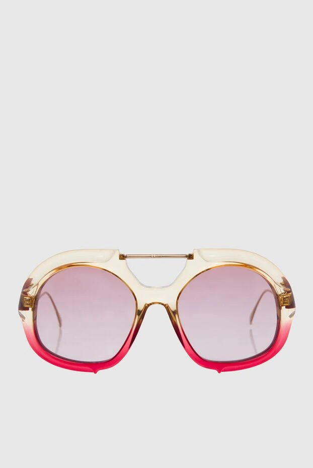 Fendi женские очки из пластика и металла розовые женские купить с ценами и фото 140846 - фото 1