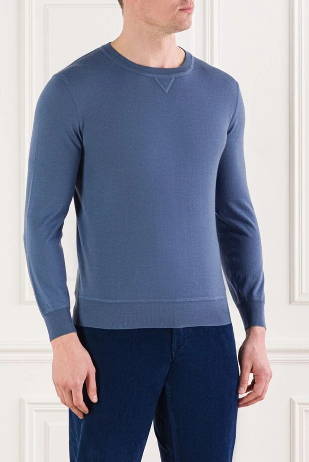 Brunello Cucinelli cotton jumper with a crew neck and neat trim 141186 - photo 3